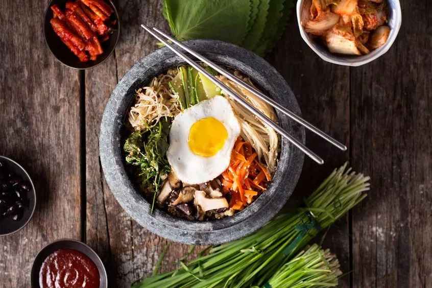 Korean Stone Pot Bibimbap: A Culinary Icon of the Korean Peninsula Originating from Jeonju
